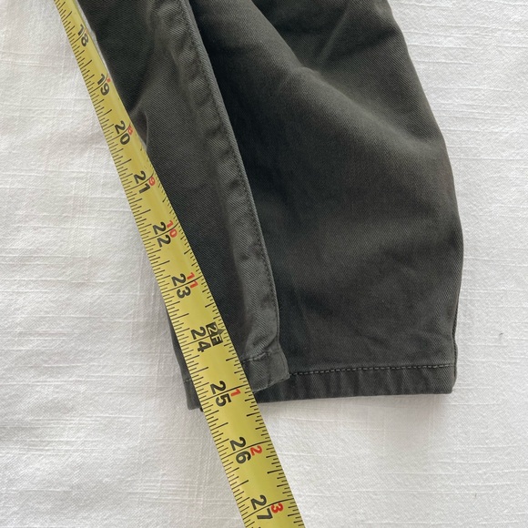 Velvet by Graham & Spencer Brylie Sanded Twill Utility Pant Cypress Barrel EUC - Picture 7 of 10